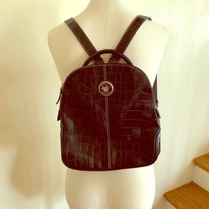 Leather Backpack Purse - Dooney & Bourke